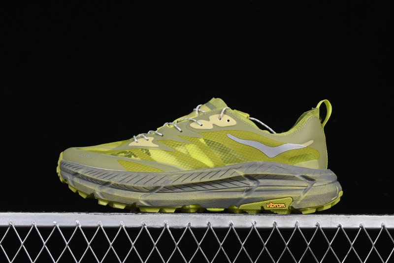 HOKA ONE ONE Satisfy Running Mafate Trail Low Top Cushioned Outdoor Hiking Shoes - 1157050 SLFR