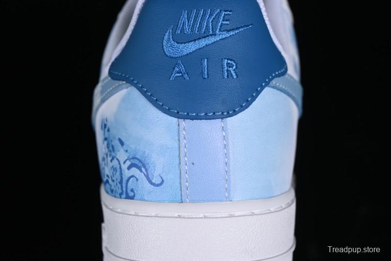 Nike Air Force 1 '07 Low Linglong Porcelain Low-Top Casual Sneakers - DV0813-104