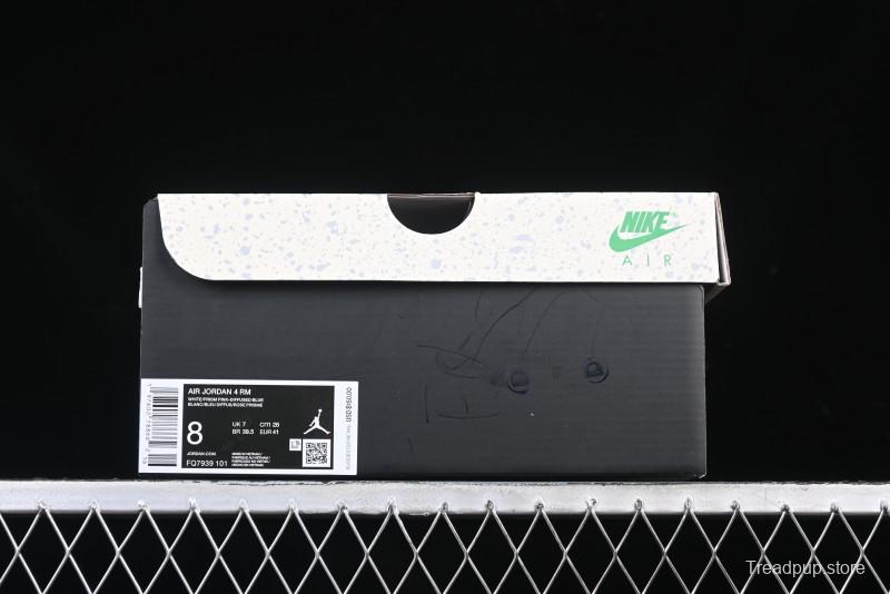 Nike Air Jordan 4 Remastered Retro Sneakers in Sky Blue - FQ7939-101