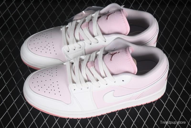 Nike Air Jordan 1 Low AJ1 Retro Casual Sneakers in Youthful Pink - IH0823-611