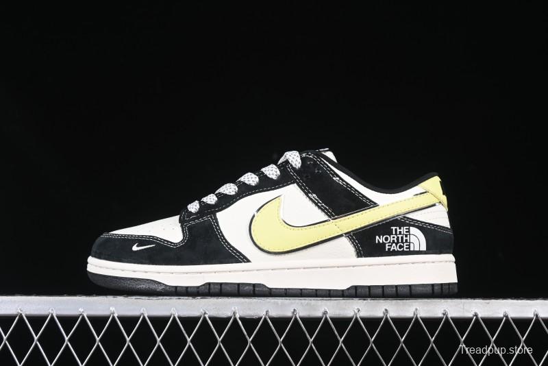 Nike SB Dunk Low The North Face Collaboration Anniversary High-End Custom Low-Top Casual Skate Shoes - XX3168-113
