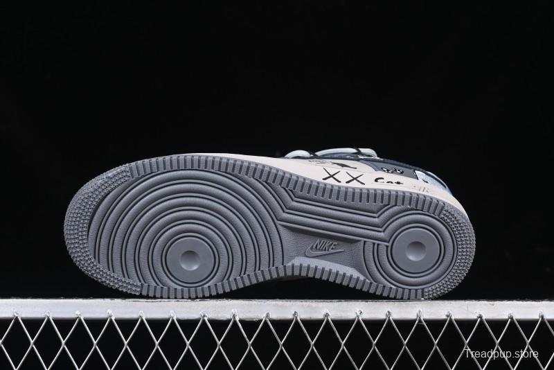 Nike Air Force 1 '07 Low British Blue Cat Casual Lace-Up Sneakers - KS6896-333