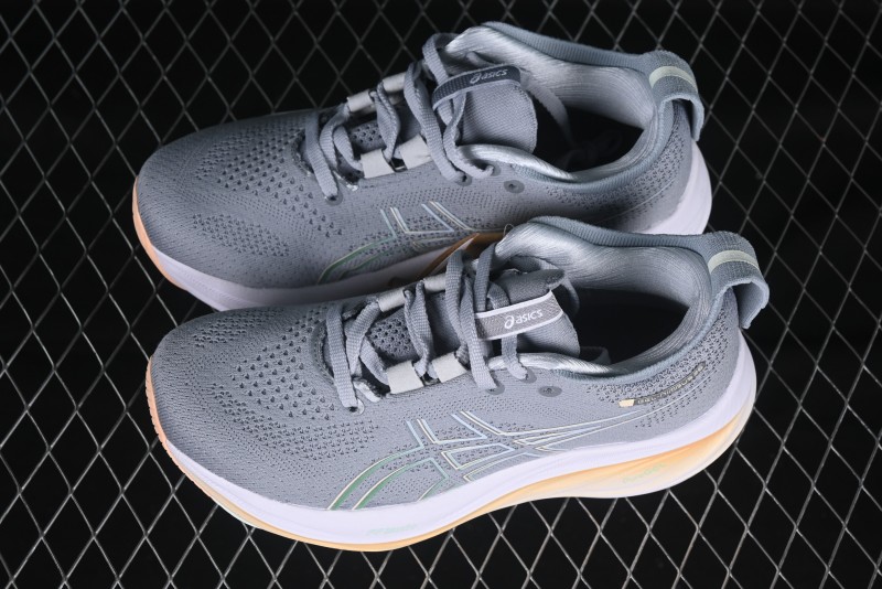 Asics Gel-Nimbus 26 Retro Breathable Casual Shoes Cushioned Men's Durable Running Shoes - 1012B601-020