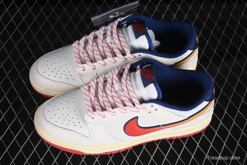 Nike SB Dunk Low Rainbow Gradient Low-Top Casual Skateboard Shoes - HV5749-110