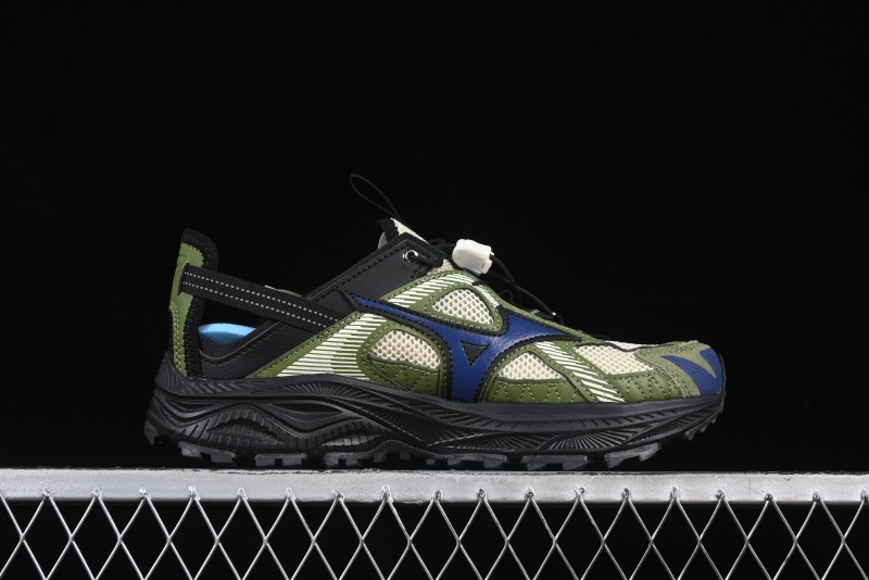Mizuno Racer Trail SE Breathable Mesh Synthetic Leather Spring Summer Sandals - D1GH241901