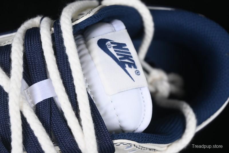 Nike SB Dunk Low Supreme Collaboration - Light Blue Mini Swoosh Anniversary Customized Low-Top Casual Skate Shoes - XX2025-568