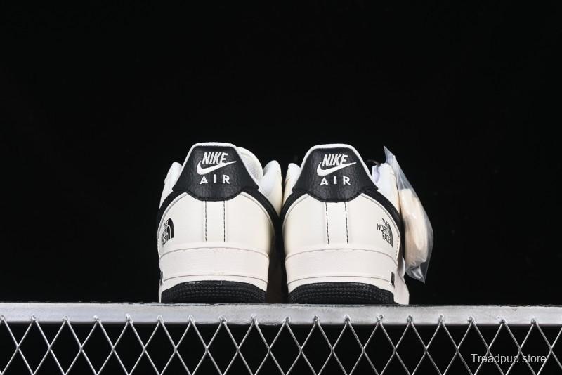 Nike Air Force 1'07 Low The North Face Collaboration Beige Black Red Label Casual Sneakers - BB7518-010