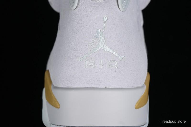 Nike Air Jordan 6 Retro Paris Olympics Sneakers with Metallic Gold Accents - DQ4914-074