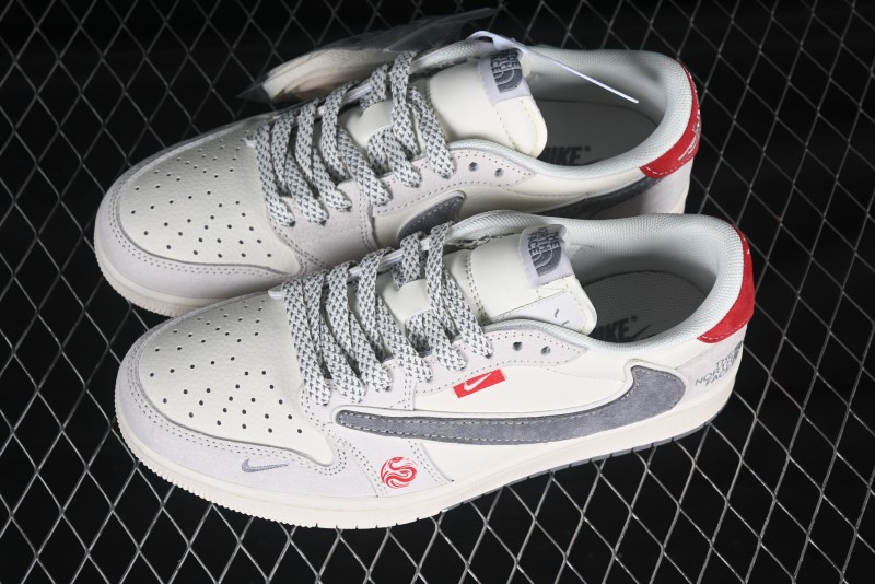 Nike Travis Scott x Fragment Design x Air Jordan 1 Low OG SP AJ1 Low Top Casual Sneakers - SJ2068-145