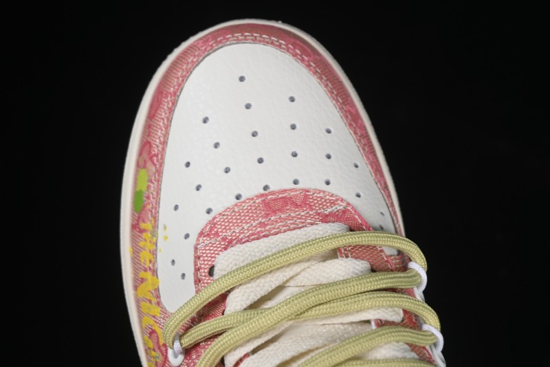 Nike Air Force 1 '07 Low Bugs Bunny Custom Casual Sneakers - BD7700-666