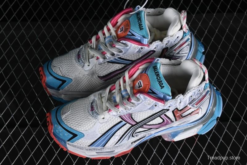 Balenciaga Runner Kith Four Color Retro Casual Shoes - W3RBW2325