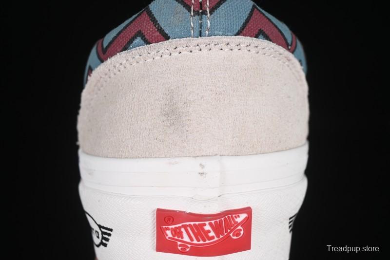 Vans Parra x Otw By Vans Low-Top Casual Skate Shoes with Surrealist Pop Art Design - VN0A3WKT4QA