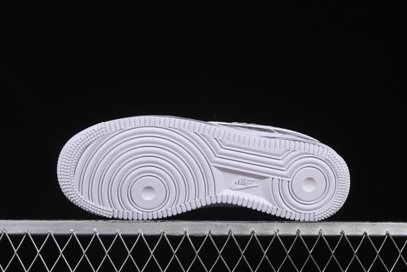 Nike Air Force 1 '07 Low Casual Sneakers with Chinese Ink Painting Design - ZH0316-062