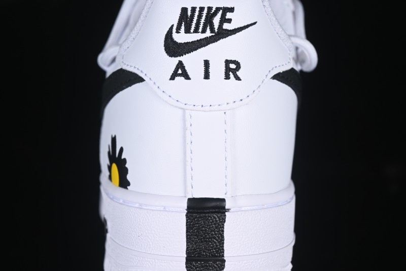 Nike Air Force 1'07 Low Custom 2D Daisy Graffiti Hand-Painted Casual Sneakers - CK0316-060