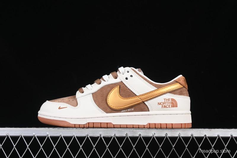 Nike SB Dunk Low The North Face Collaboration Anniversary High-End Customized Low-Top Casual Sneakers - DM6868-020
