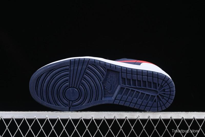 Nike Air Jordan 1 Low AJ1 Patriot Blue Red Low-Top Casual Lifestyle Sneakers - CZ8454-400