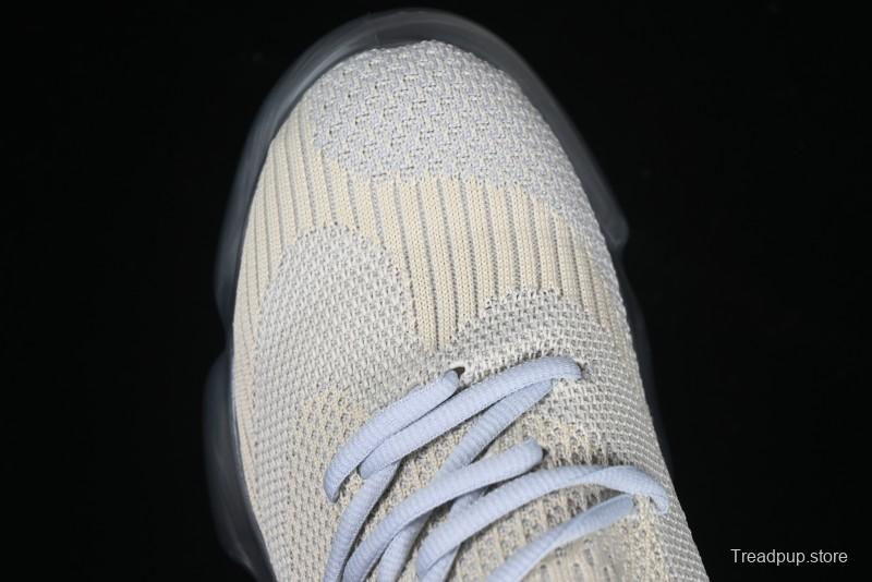 Grounds Big Bubble High Platform Sneakers Transparent Blue - AJE5