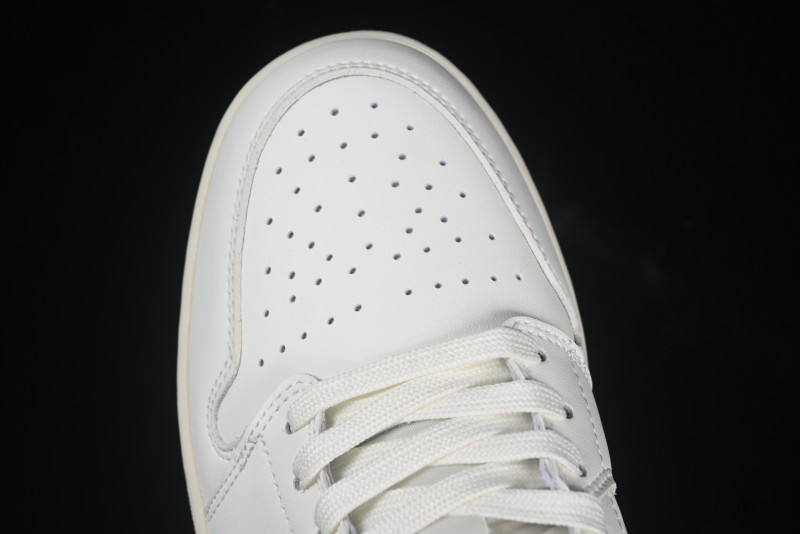 Nike Air Jordan 1 Low AJ1 White Red Low Top Casual Sneakers - HJ9338-106