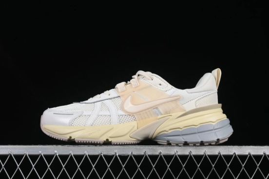 Nike Runtekk V2K Retro Low-Top Running Shoes with Cushlon Midsole - HQ1512-110