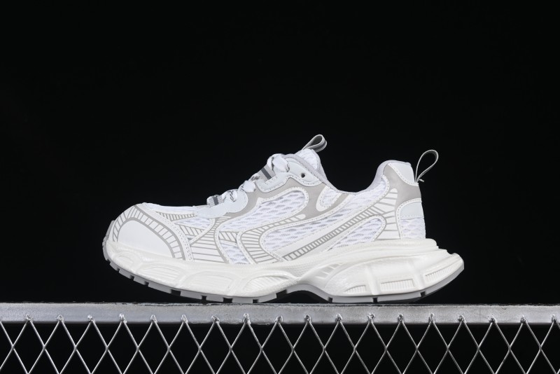 GG-CC Casual Running Shoes with Irregular Design for Trendy Look - 5509 White