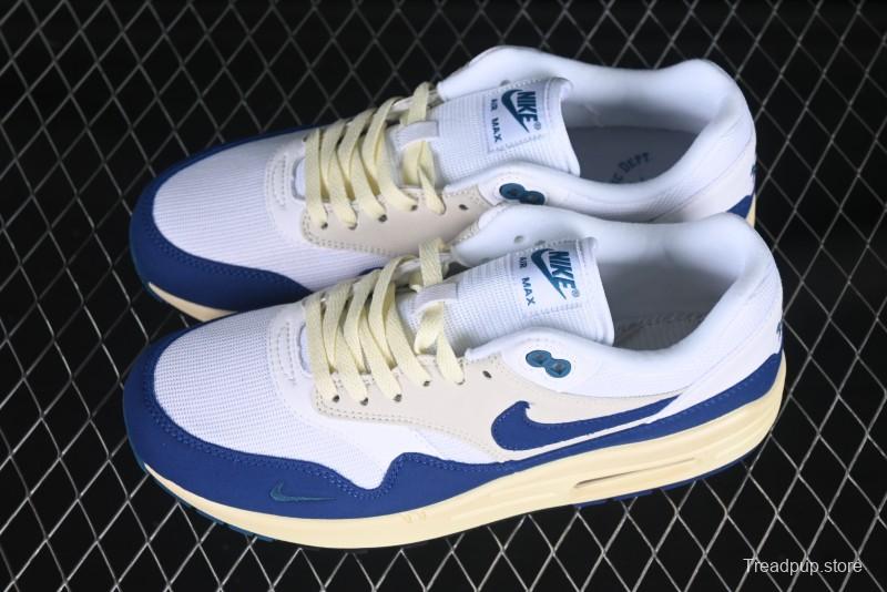 Nike Air Max 1 Retro Running Shoes with Half-Sole Air Cushion - FQ8048-133