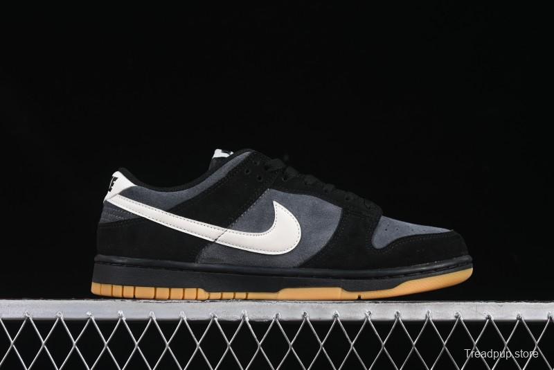 Nike Dunk Low Casual Sneakers in Black-Grey Colorway - HQ1931-001