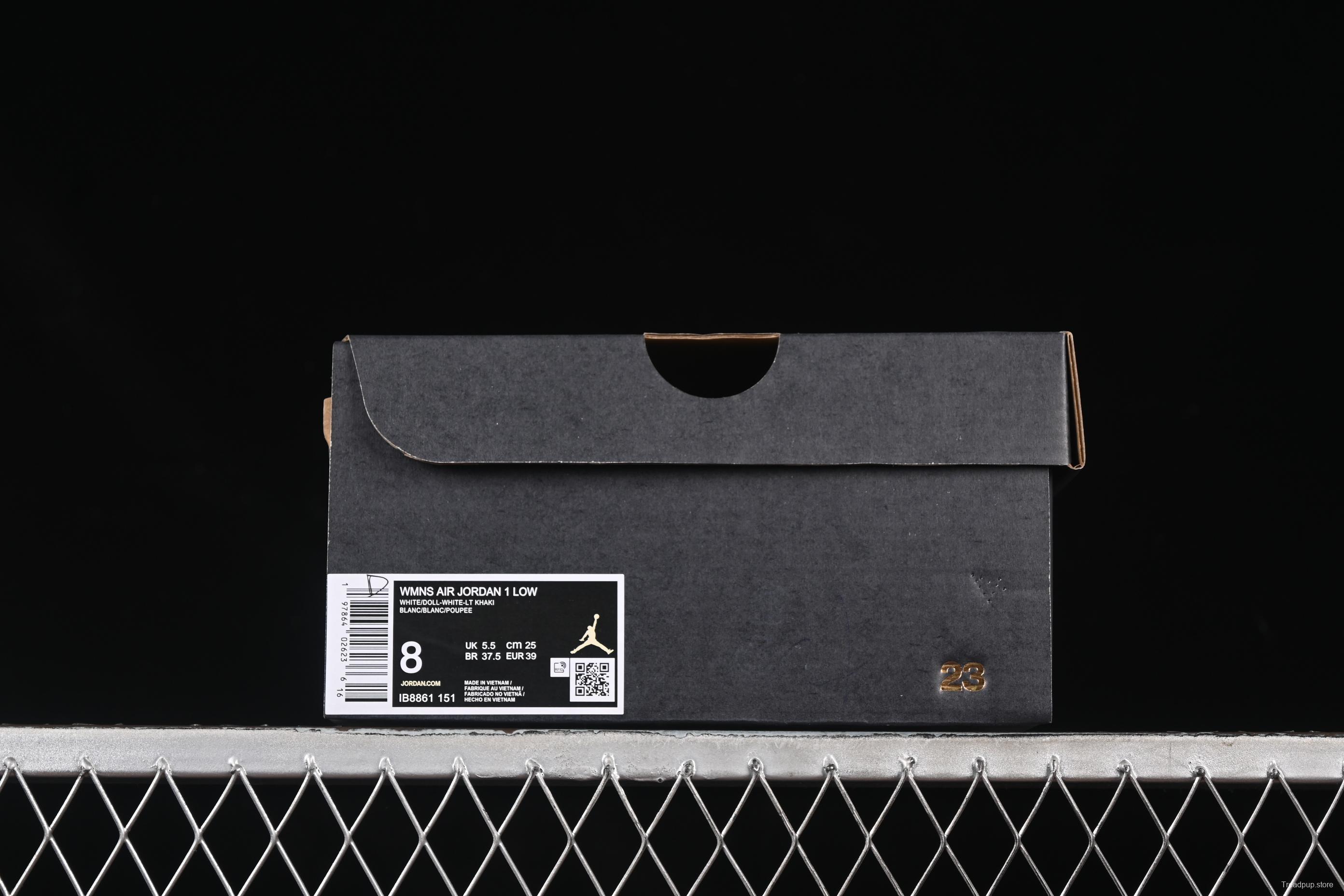 Nike Air Jordan 1 Low AJ1 Plant Embroidery Casual Sneakers - IB8861-151