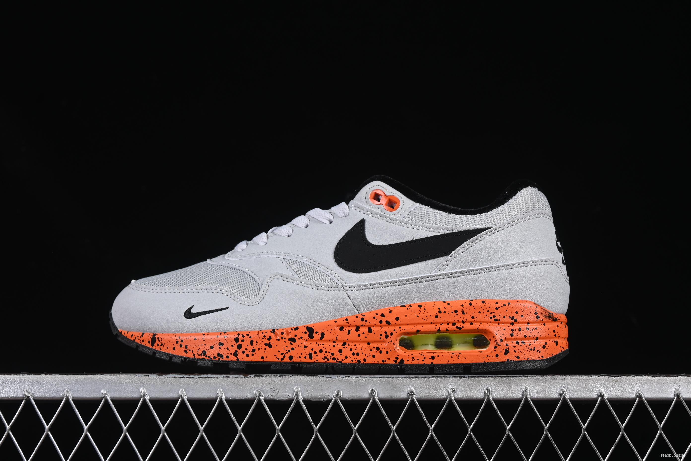 Nike Air Max 1 Retro Running Shoes with Half-Sole Air Cushion - FD2638-005