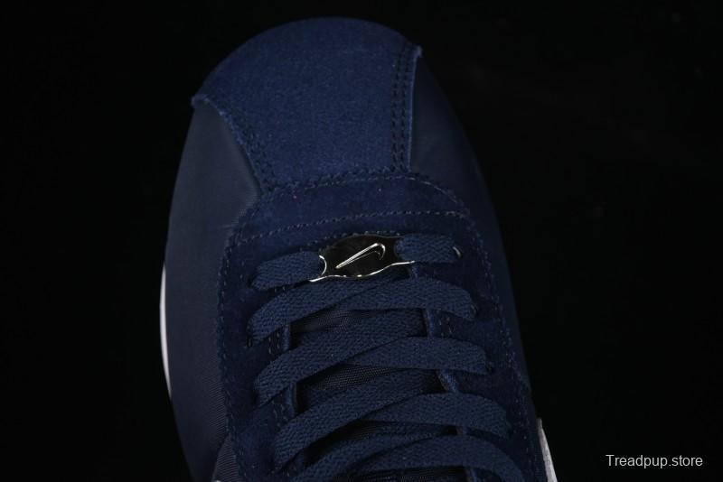 Nike Classic Cortez Leather Retro Running Shoes with Cushioned Sole - HF0263-400