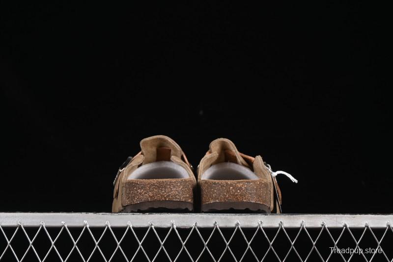 Birkenstock Arizona Soft Footbed Sandals with Suede Leather and Lambswool Lining - G.D4