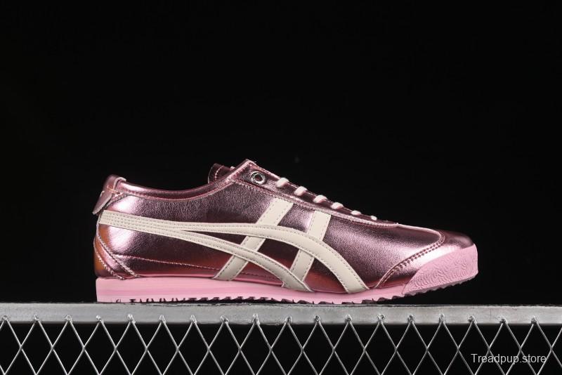 Onitsuka Tiger Mexico 66 SD Low-Top Leather Sneakers for Casual Running - 1183C468-700