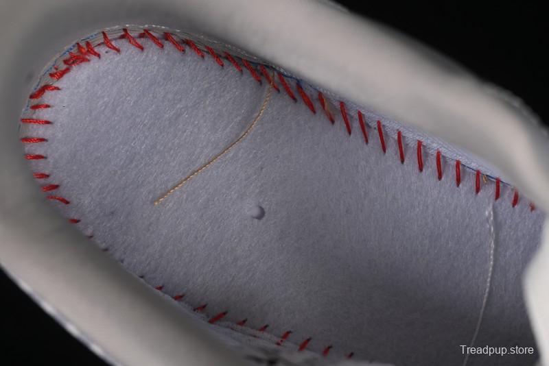 Nike Air Force 1 '07 Low Supreme Collaboration Light Grey Gum Casual Sneakers - KK1988-075