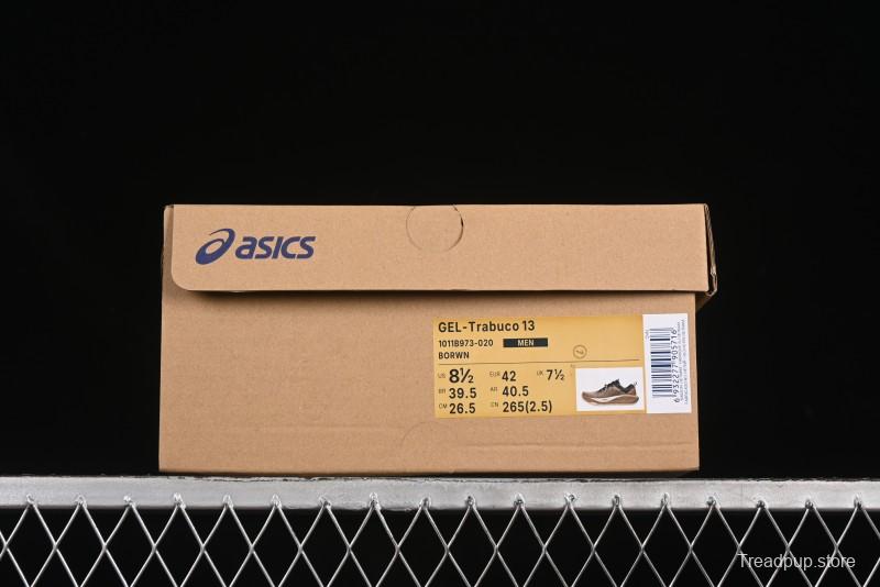 Asics Gel-Trabuco 13 Retro Breathable Casual Shoes with Cushioning for Men - 1011B973-020