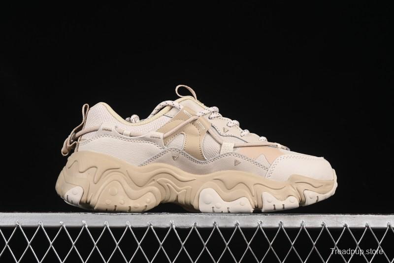 Fila Heritage Fluid Cat Paw 5.0 Retro Dad Shoes with Lace-Up Design - F12M412105FOS