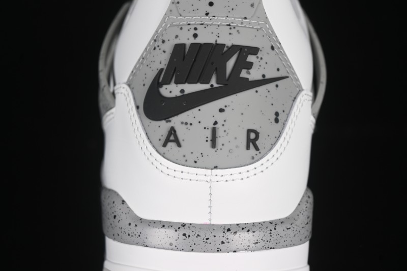 Nike Air Jordan 4 Retro White Cement Basketball Shoes - FV5029-100