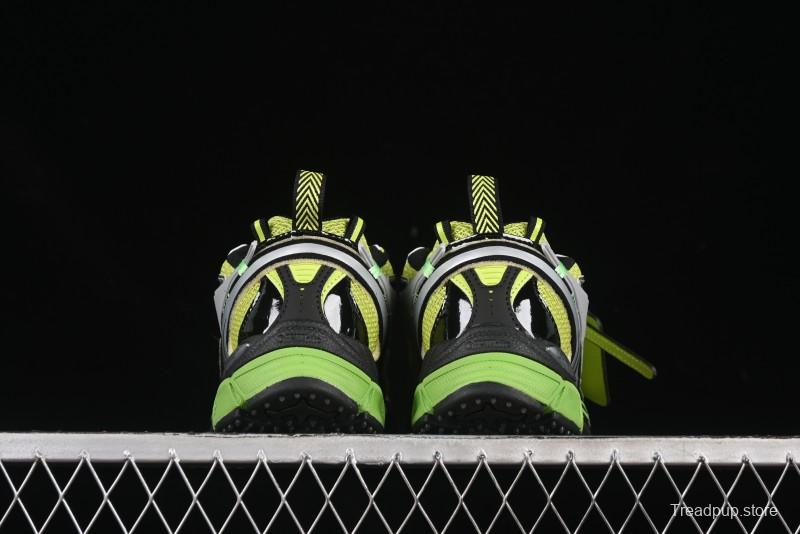 Off-White Be Right White Green Low-Top Lifestyle Casual Shoes - X.E5