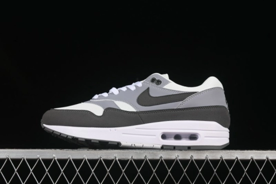 Nike Air Max 1 Retro Running Shoes with Half-Sole Air Cushion - HM9936-001