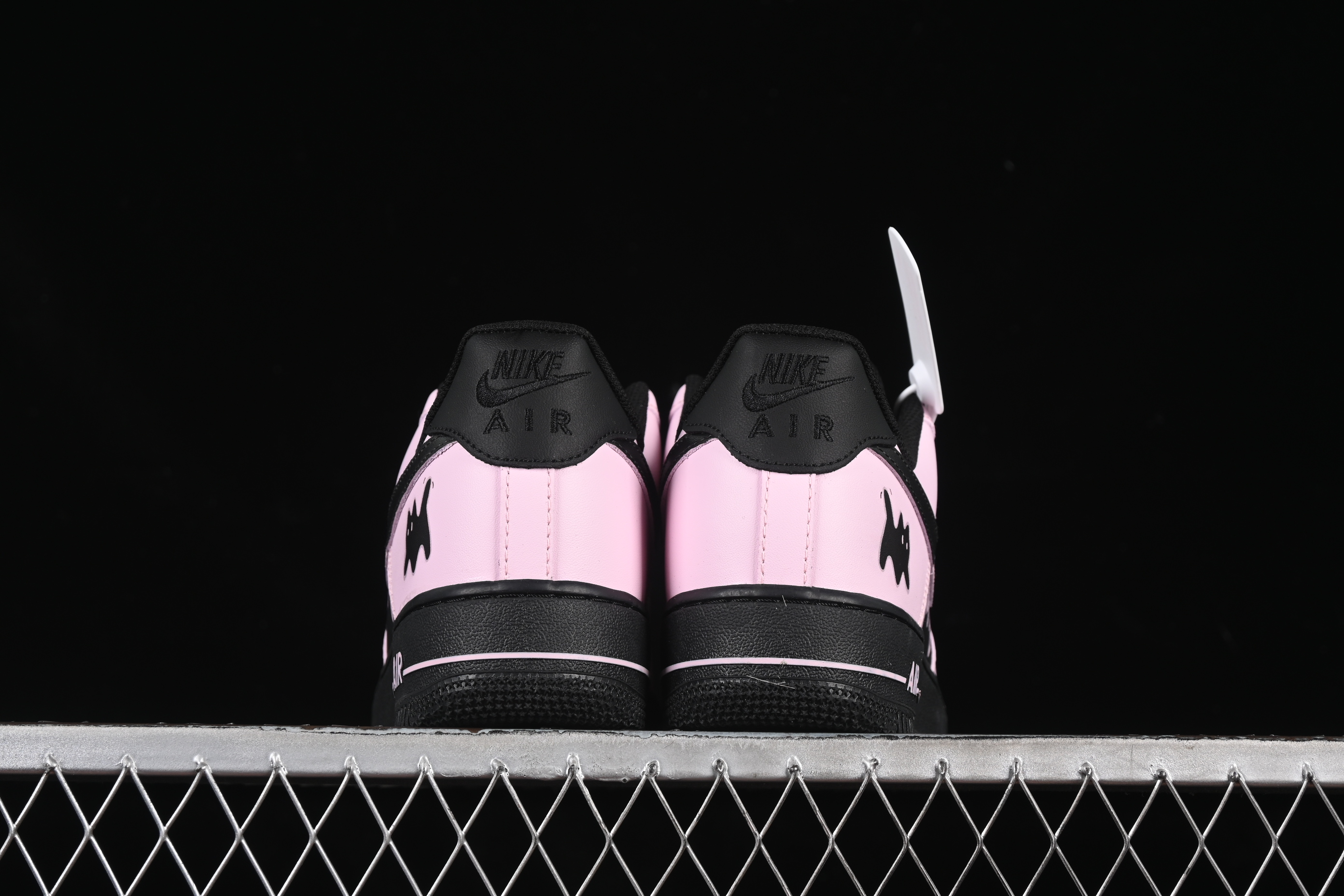 Nike Air Force 1'07 Low Casual Sneakers with Sweet Kitty Anime Theme - ZH0316-080