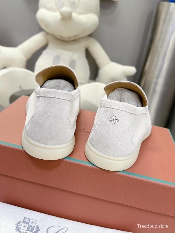 2025 Men LP White Suede Loafer LY00260