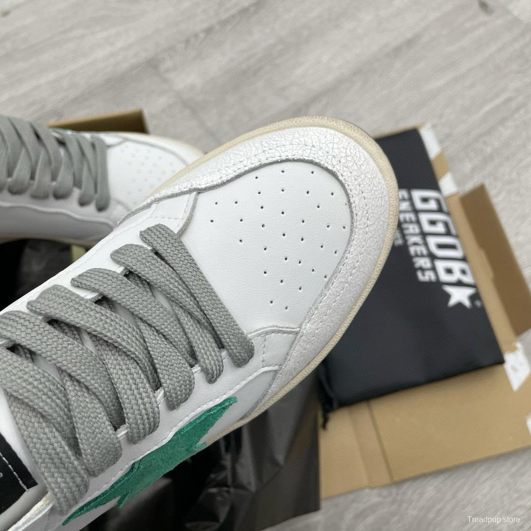 2024 Unisex GGDB White Green Purple Leather Sneakers MJ00260