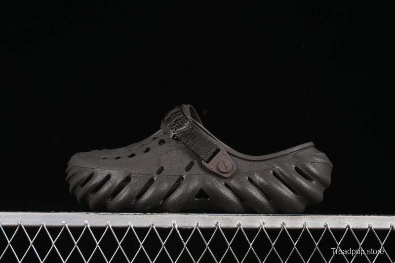 Crocs Bobs Flat Heel Closed Toe Slip-On Beach Clog Sandals - B.D4