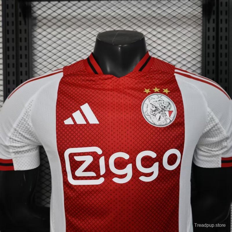 Player Version 25/26 Ajax Home Jersey
