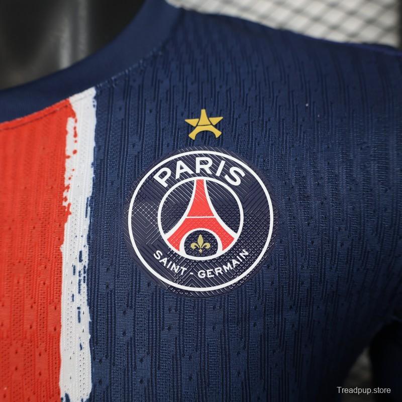 1 Star Player Version 25/26 PSG Home Jersey