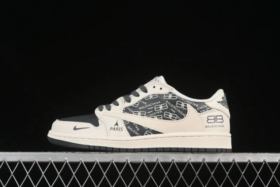 Nike Travis Scott x Fragment Design x Air Jordan 1 Low OG SP AJ1 Low Top Casual Shoes - LD2025-019