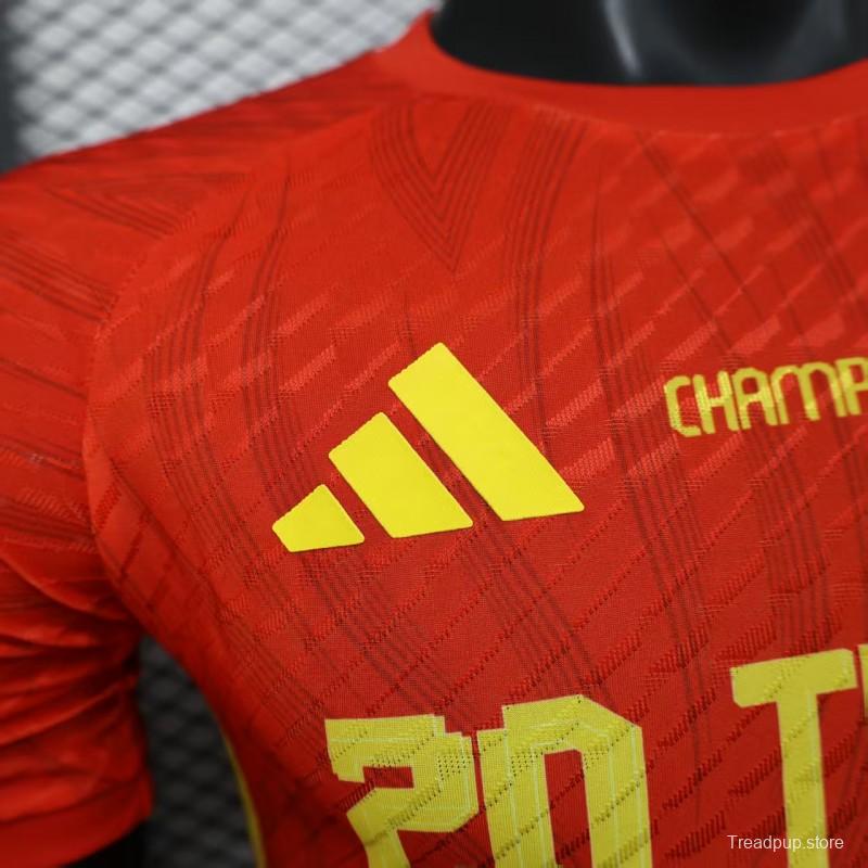 Player Version 25/26 Liverpool 20times Champions Jersey