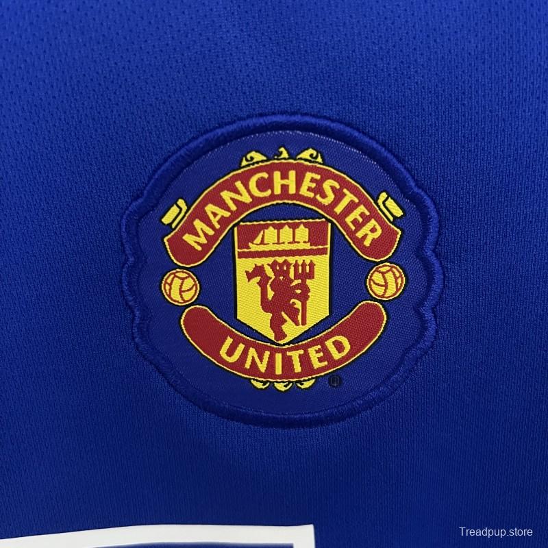 Retro 08/09 Kids Manchester United Away Size 16-28 Jersey