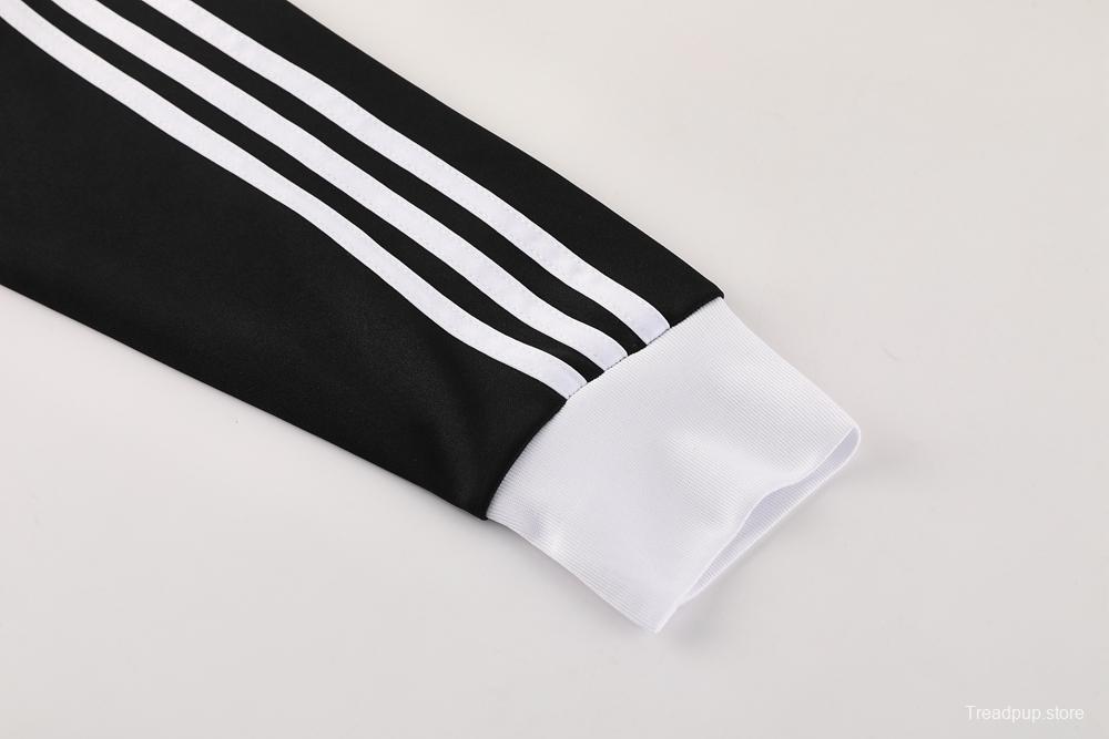 2025 Adidas Originals Long Sleeve T-Shirt Collection - Navy/White/Black with 3-Stripes