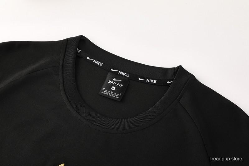 25/26 Nike Black Short Sleeve Jersey+Shorts