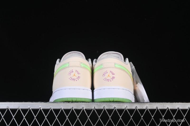 Nike Air Jordan 1 Low Tokyo Bio Hack Casual Sneakers - HQ2030-001