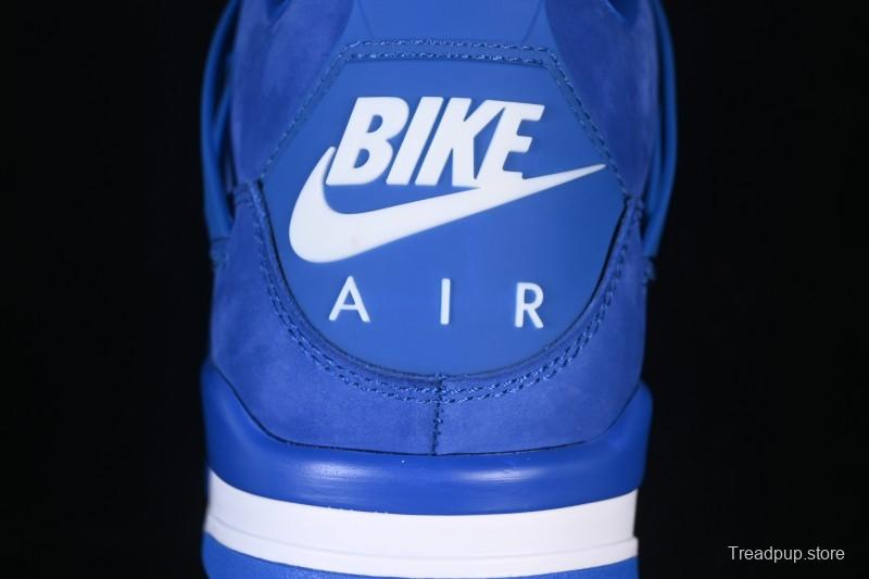 Nike Nigel Sylvester x Air Jordan 4 Retro Blue Collaboration Basketball Shoes - HF4340-400